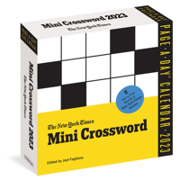 The New York Times Mini Crossword Page-A-Day Calendar for 2023: For Crossword Beginners and Puzzle Pros 1523516739 Book Cover