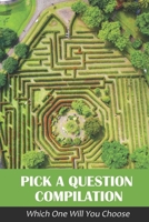 Pick A Question Compilation: Which One Will You Choose: Collection Of Mazes B094GQN6ZW Book Cover