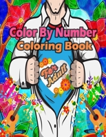 Color By Number Coloring Book For Adult: Large Print Birds, Flowers, Animals and Pretty Patterns (Adult Coloring By Numbers) B08K4SYX53 Book Cover