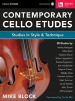 Contemporary Cello Etudes Studies in Style & Technique Book/Online Audio 0876391870 Book Cover