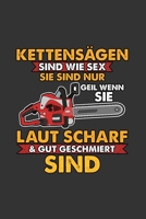 Kettens�gen sind wie Sex: A5 Notizbuch Notebook Notizheft Punktraster Kettens�gen, Sex Motors�ge Dotgrid - Geschenkidee f�r Fischtenmopet besitzer, 120 Seiten ca. Din A5 (6x9) 1678433098 Book Cover