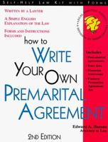 How to Write Your Own Premarital Agreement: With Forms (Legal Survival Guides) 1570713448 Book Cover