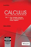 Calculus, Volume 1: One-Variable Calculus with an Introduction to Linear Algebra 0471000051 Book Cover