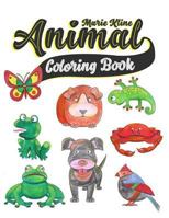 Animal Coloring Book: Toddler Coloring Book - for toddlers, preschoolers, ages 2-4, 4-8 1982085673 Book Cover