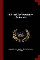 A Sanskrit Grammar for Beginners 1375589318 Book Cover