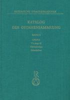 Katalog der Ostasiensammlung, Band 6 : China, Tu-Jang-Z, Handschriften, Zeitschriften 3882262400 Book Cover