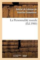 La Personnalita(c) Morale 2012822800 Book Cover