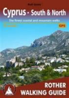 Cyprus South & North: The Finest Coastal and Mountain Walks - 50 Walks (Rother Walking Guides - Europe) 376334814X Book Cover