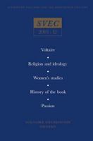 Voltaire; Religion and ideology; Women's studies; History of the book; Passion in the eighteenth century 0729407853 Book Cover