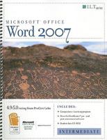 Microsoft Office Word 2007: Intermediate: Student Manual [With CDROM] 1423918363 Book Cover