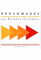Benchmarks for Science Literacy (Benchmarks for Science Literacy, Project 2061) 0195089863 Book Cover