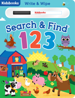 Search & Find Write & Wipe: 123-Practice Numbers in a Fun and Engaging Way with Wipe-Clean Pages and an Erasable Marker 1628859512 Book Cover
