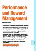 Performance and Reward Management: People 09.09 1841122076 Book Cover