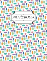 Notebook Pharmacy Technician: College Ruled Notebook Size 8.5 X 11 inch 120 page Notebook For Women Cute Design with Overlapping Pill Pattern 1676556265 Book Cover