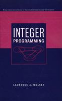 Integer Programming 1119606535 Book Cover