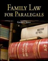 Family Law for Paralegals 0073376973 Book Cover
