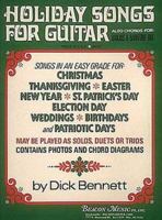 Holiday Songs for Guitar 0793555574 Book Cover
