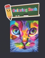 Coloring Book: 100 Animals for Stress Relieving Designs Animals, Flowers, Patterns And So Much More For Adults and kids - 8 x10 inche B089L8QMHR Book Cover