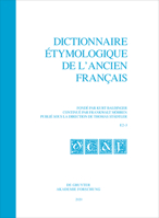 Dictionnaire �tymologique de l'Ancien Fran�ais (Deaf). Buchstabe E. Fasc. 2-3 311069865X Book Cover