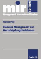 Globales Management Von Wertschopfungsfunktionen 3409121919 Book Cover