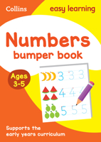 Numbers Bumper Book Ages 3-5: Ideal for home learning (Collins Easy Learning Preschool) 0008275424 Book Cover