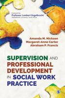 Supervision and Professional Development in Social Work Practice 9353286514 Book Cover