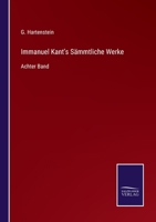 Immanuel Kant's sämmtliche Werke: Achter Band 3375050143 Book Cover