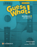 Guess What! American English Level 6 Workbook with Learner's Digital Pack Updated 1009798618 Book Cover