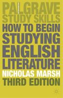 How to Begin Studying English Literature 0333392698 Book Cover