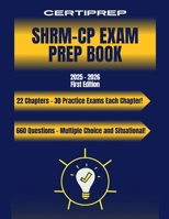 CertiPrep - SHRM-CP Prep Book 2025-2026 First Edition B0FGDS8DMW Book Cover