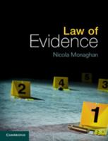 Law of Evidence 1107604613 Book Cover