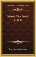 Marini Vita Procli (1814) 1165479508 Book Cover