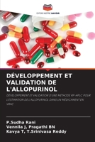 Développement Et Validation de l'Allopurinol (French Edition) 6207715764 Book Cover