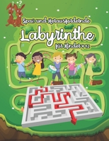 Spaß und Herausfordernde Labyrinthe für Kinder 4-12: Ein erstaunliches Labyrinth-Aktivitätsbuch für Kinder 50 bunte Aktivitäts-Puzzlespiele für Brain Sharper B088BF1BZ4 Book Cover