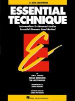 Essential Technique - Eb Baritone Saxophone 3 Level) 0793518083 Book Cover