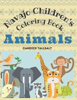 Navajo Children's Coloring Book: Animals B09HG2JYRY Book Cover