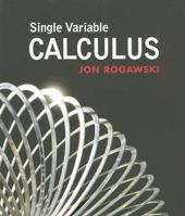 Single Variable Calculus 1429210702 Book Cover