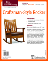 Fine Woodworking's Craftsman-Style Rocker 163186954X Book Cover