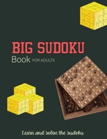 BIG Sudoku Book for Adult: Sudoku Puzzles & Solutions, Easy to Hard Puzzles for Adults B08W3PJ36W Book Cover