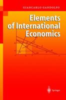 Elements of International Economics 364205935X Book Cover