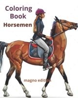 Coloring Book Horsemen B08JDTP458 Book Cover