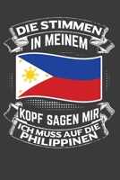 Die Stimmen in meinem Kopf sagen mir ich muss auf die Philippinen: Jahres-Kalender 2020 DinA 5 Kalender f�r Weltenbummler und Reise-Fans Terminplaner 1706496141 Book Cover