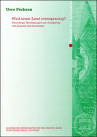 Wird Unser Land Zweisprachig?: Vorsichtige Uberlegungen Zur Geschichte Und Zukunft Des Deutschen 3515092684 Book Cover