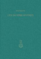 Liste Du Verbe Avestique 3882268158 Book Cover