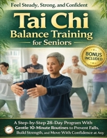Tai Chi Balance Training for Seniors: A Step-by-Step 28-Day Program With Gentle 10-Minute Routines to Prevent Falls, Build Strength, and Move With Confidence at Any Age 9826005398 Book Cover