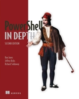 PowerShell in Depth 1617290556 Book Cover