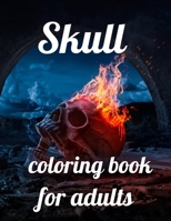 Skull coloring book for adults: A Coloring Book of 35 Unique skull Coe Stress relief Book Designs Paperback B08YQQWTYX Book Cover