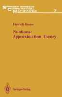 Nonlinear Approximation Theory 3642648835 Book Cover