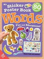 My Sticker Poster Book Words 1770663231 Book Cover