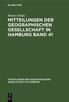 Mitteilungen der Geographischen Gesellschaft in Hamburg Band 41 311269225X Book Cover